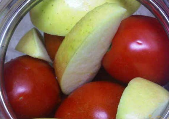 Пошаговый фото рецепт приготовления аджики с яблоками, помидорами и морковью на зиму Аджика на зиму лучшие рецепты с яблоками